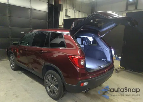 2020 Honda Passport Exl из США, поврежденный, VIN 5FNYF8H56LB007685